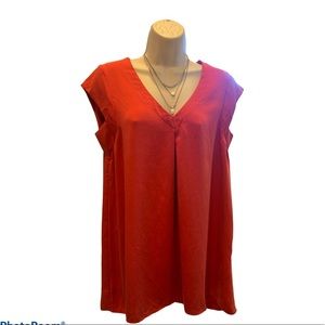 Anthropologie top with cut out design
